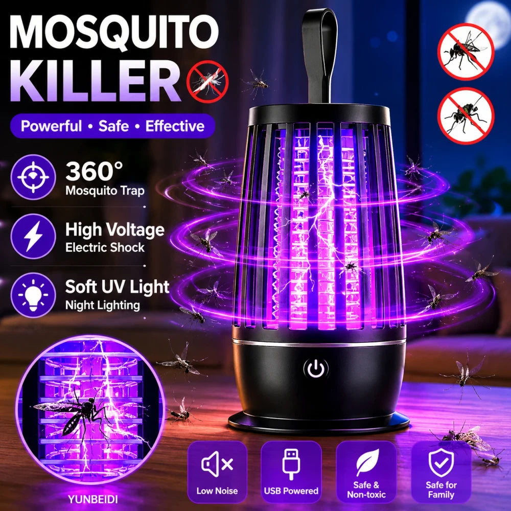 Lámpara Mata Mosquitos Eléctrica Inteligente